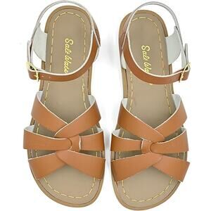 SALTWATER WOMEN'S ORIGINAL LEATHER TAN SANDAL SIZE 7